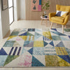 Concept Looms Carnaval Rug CAR101 Light Multicolour lifestyle picture in the living room