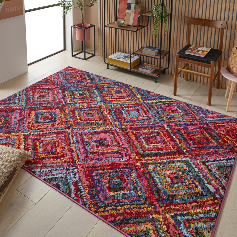 Concept Looms Carnaval Rug CAR105 Multicolour