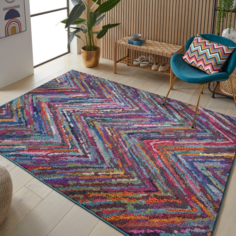 Concept Looms Carnaval Rug CAR104 Multicolor