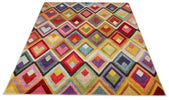 Concept Looms Carnaval Rug CAR109 Multicolour perfect for living rooms and bedrooms