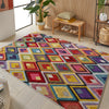 Concept Looms Carnaval Rug CAR109 Multicolour lifestyle picture in the living room