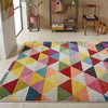Concept Looms Carnaval Rug CAR110 Multicolor lifestyle picture in the living room