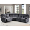 Carrie Corner Sofa Recliner Dark Grey  life style picture