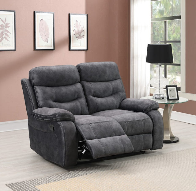 Carrie 2 Seater Sofa Electric Recliner Dark Grey