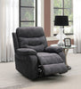 Carrie Electric Recliner Armchair Dark Grey