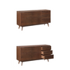 Elegant living room sideboard for a sophisticated ambiance.