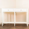 Carson 2 Drawer Console Table Large front view picture of the table design
