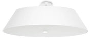 Sollux Lighting Ceiling Lamp VEGA 70 White in modern semi flush mount lighting