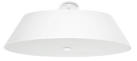 Sollux Lighting Ceiling Lamp VEGA 70 White in modern semi flush mount lighting