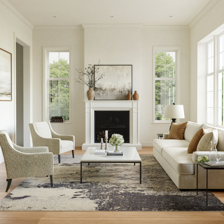 Nourison Celestial Rug CES02 Ivory Grey