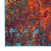 Nourison Celestial Rug CES08 Atlantic picture of the rug bordered corner