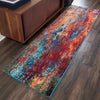 Nourison Celestial Rug CES08 Atlantic - Runner lifestyle picture