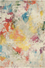 Nourison Celestial Rug CES12 Ivory Multi  picture of the rug abstract design