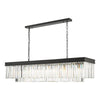 Celeus 6 Light Bar Pendant Anthracite & Crystal picture on the white background
