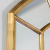 Arch Golden Mirror for Living Room and Bedroom – Celine Window Mirror

