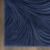 DKNY Central Park West Rug CEP02 Navy picture of the corner of the rug