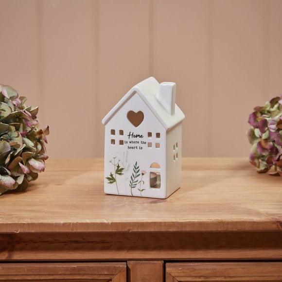 Home is where the heart is tealight holder