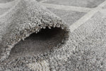 Chad Geometric Rug 572 Mocha picture of the pile height