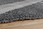Chad Geometric Rug 592 Grey picture of the border