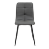Charles Dining Chairs with a black metal legs