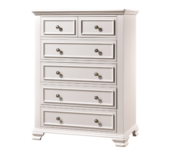 Charlotte Chest of 6 Drawers picture on the white background