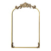 Elegant Charlotte Mirror 76cm Gold with a Brass Effect Finish
