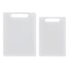 Durable plastic Chef Aid White Chopping Board Set