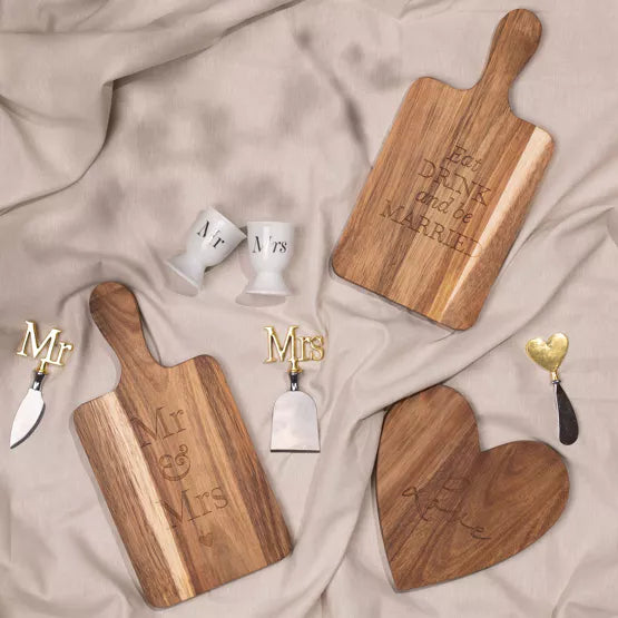 Amore Paddle Board and Cheese Knives 