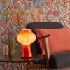 Chrissy Table Lamp Orange Art Glasslife style picture
