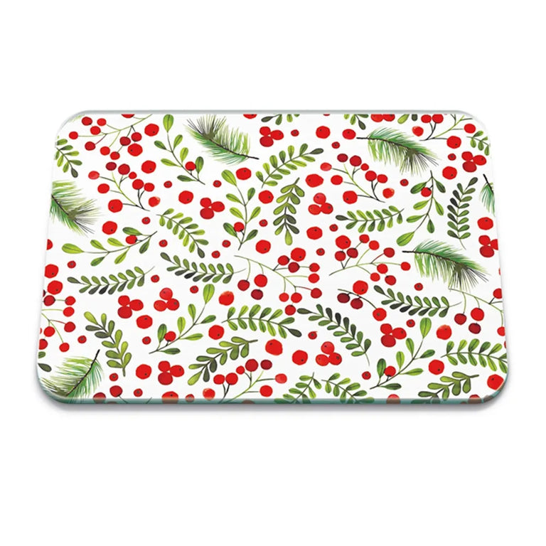 Christmas Berries Worktop Protector Large