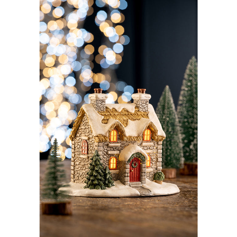 Christmas Cottage LED – Festive Christmas Decoration for Home Decor