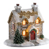 Christmas Cottage LED picture on the white background