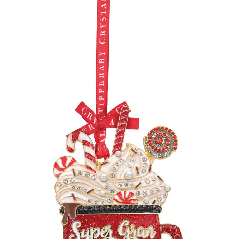 Tipperary Crystal Christmas Decoration Super Gran