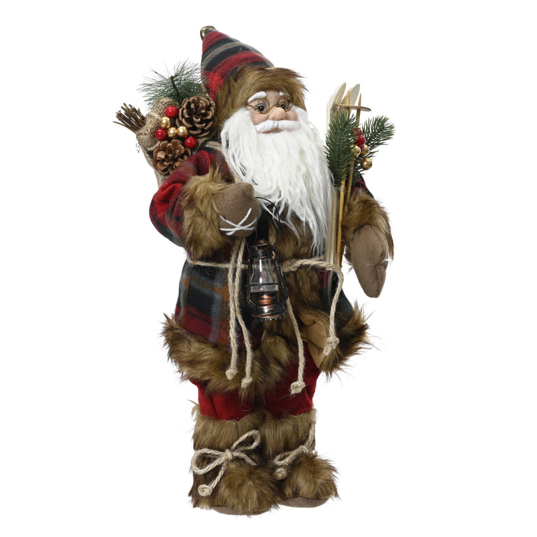 Christmas Figurine Santa 30 cm – Festive Home Decor Christmas Decoration