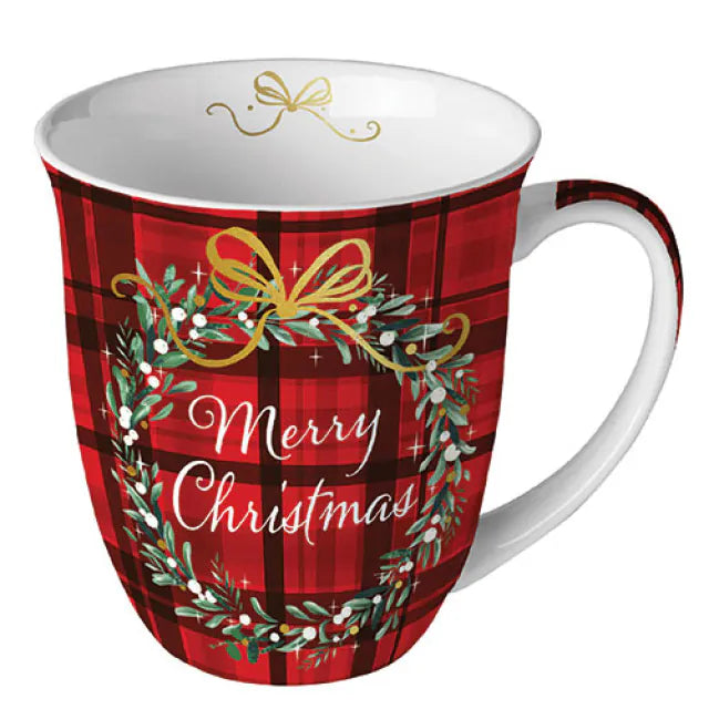 Christmas Plaid Mug