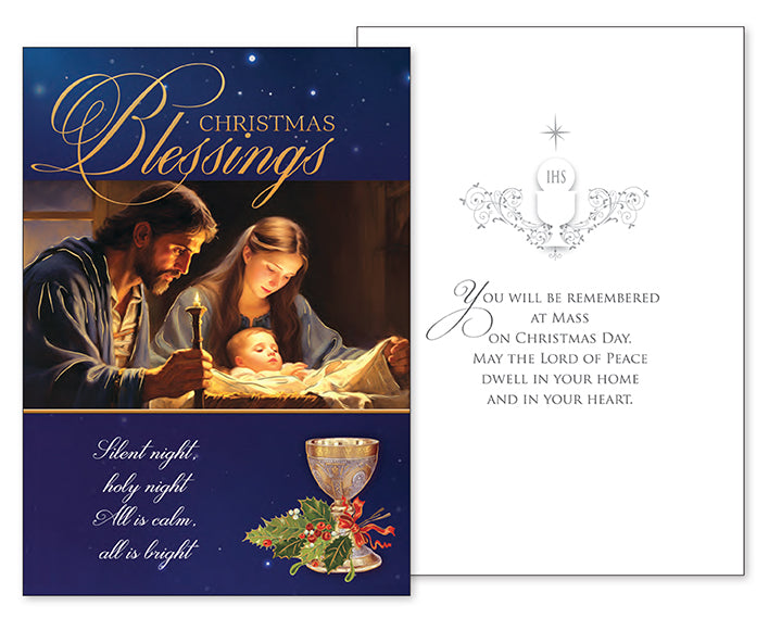 Christmas Priest Card – Heartfelt Cards for Christmas
