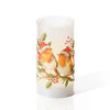 Christmas Robin LED Candle 
