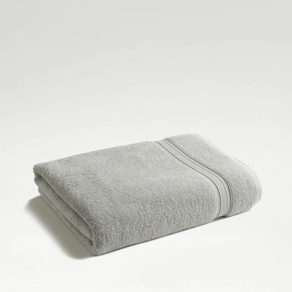Christy Serene Bath Towel Dove Grey picture on the white background