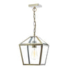 Churchill 1 Light Pendant Antique Brass picture on the white background