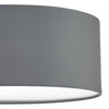 Cierro 3 Light Flush 40 cm Grey close view picture of the color shade
