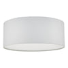 Cierro 3 Light Flush 40 cm Ivory - Flush Ceiling Light for Home Decor