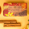 Cinnamon & Orange Soap close view photo soap bar in nice packing