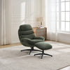 Clark Swivel Accent Chair Green life style photo