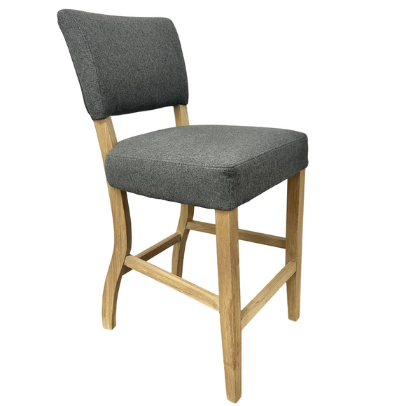 Contemporary counter stool for stylish seating.