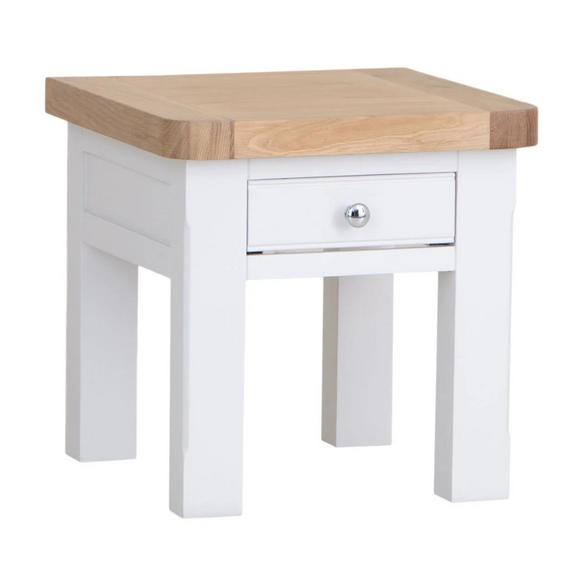 Compact table for versatile use in any room.