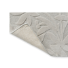 Laura Ashley Cleavers Floral Rug Natural with a cotton and latex backing