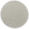 Laura Ashley Cleavers Floral Rug Natural Round picture of the rug floral design