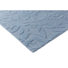 Laura Ashley Cleavers Floral Rug Seaspray handtufted rug with a carved details