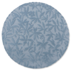 Laura Ashley Cleavers Floral Rug Seaspray Round picture of the rug floral design