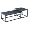 Cody Nest of Coffee Tables Black picture on the white background
